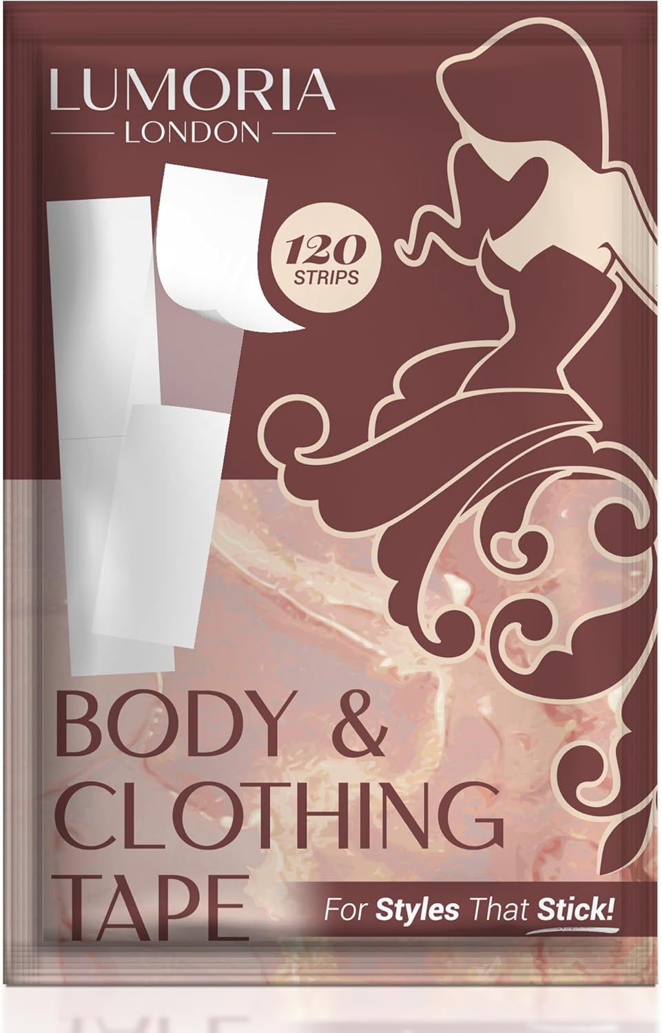 Double Sided Tape for Clothes & Fashion | Body Tape For Skin & Clothing Tape for Woman, Fabric Tape, Dress Tape and Hem Tape