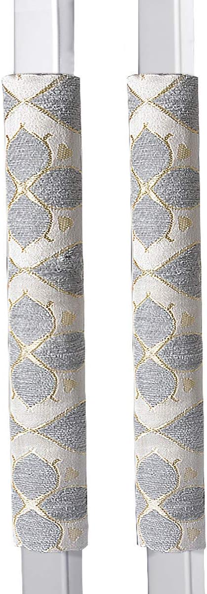 OUGAR8 Refrigerator Door Handle Covers Handmade Decor Protector for Ovens, Dishwashers.Keep Your Kitchen Appliance Clean f...