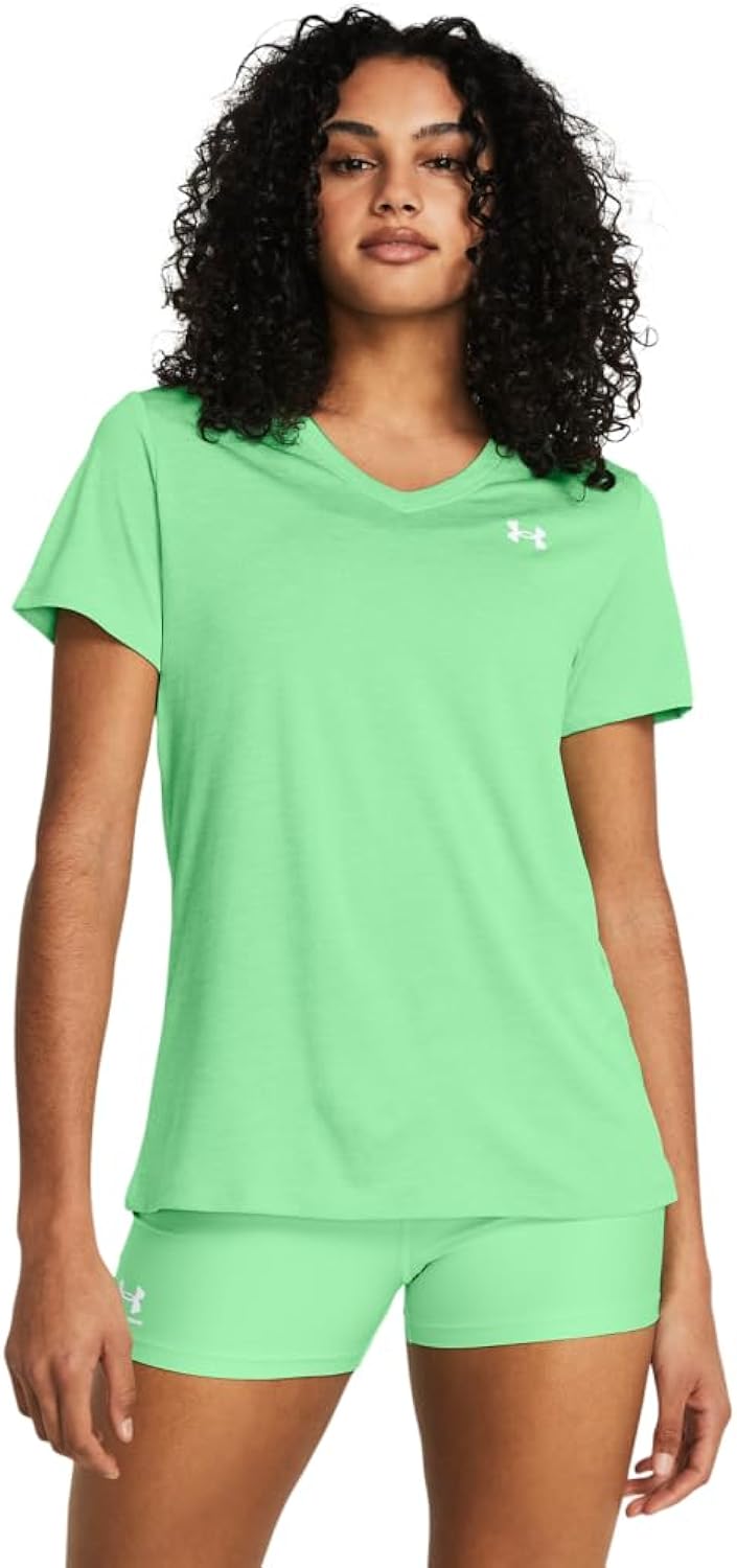 Under Armour Women's Tech Twist Short Sleeve V Neck