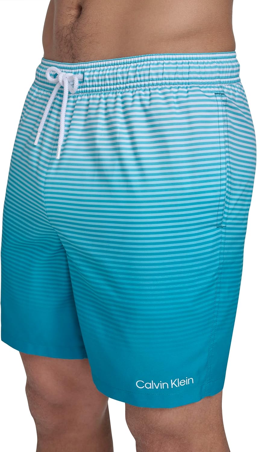 Calvin Klein Men's Volley Quick Dry Lightweight Swim Trunk