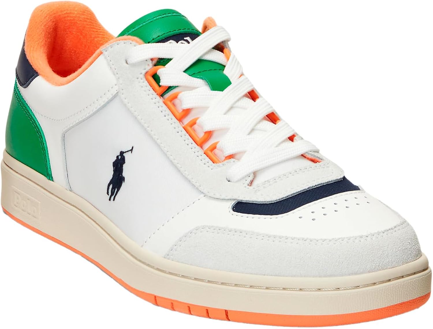 Polo Ralph Lauren Men's Court Sport Leather-Suede Sneaker