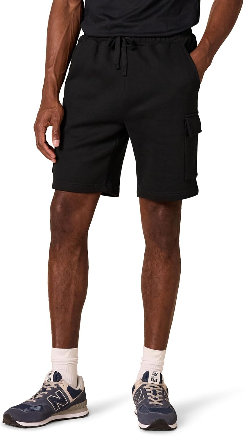 Amazon Essentials Men's Fleece Cargo Short