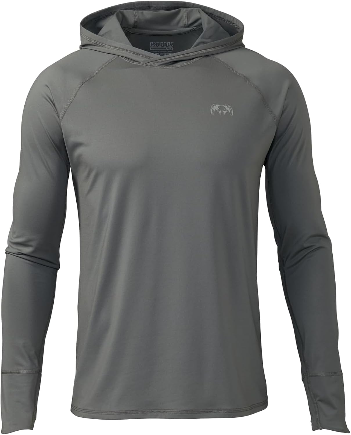 KUIU Gila LS Hoodie UPF 50+ Cooling Shirt for Hunting & Outdoors Quick-Dry, Odor Resistant, Lightweight & Breathable