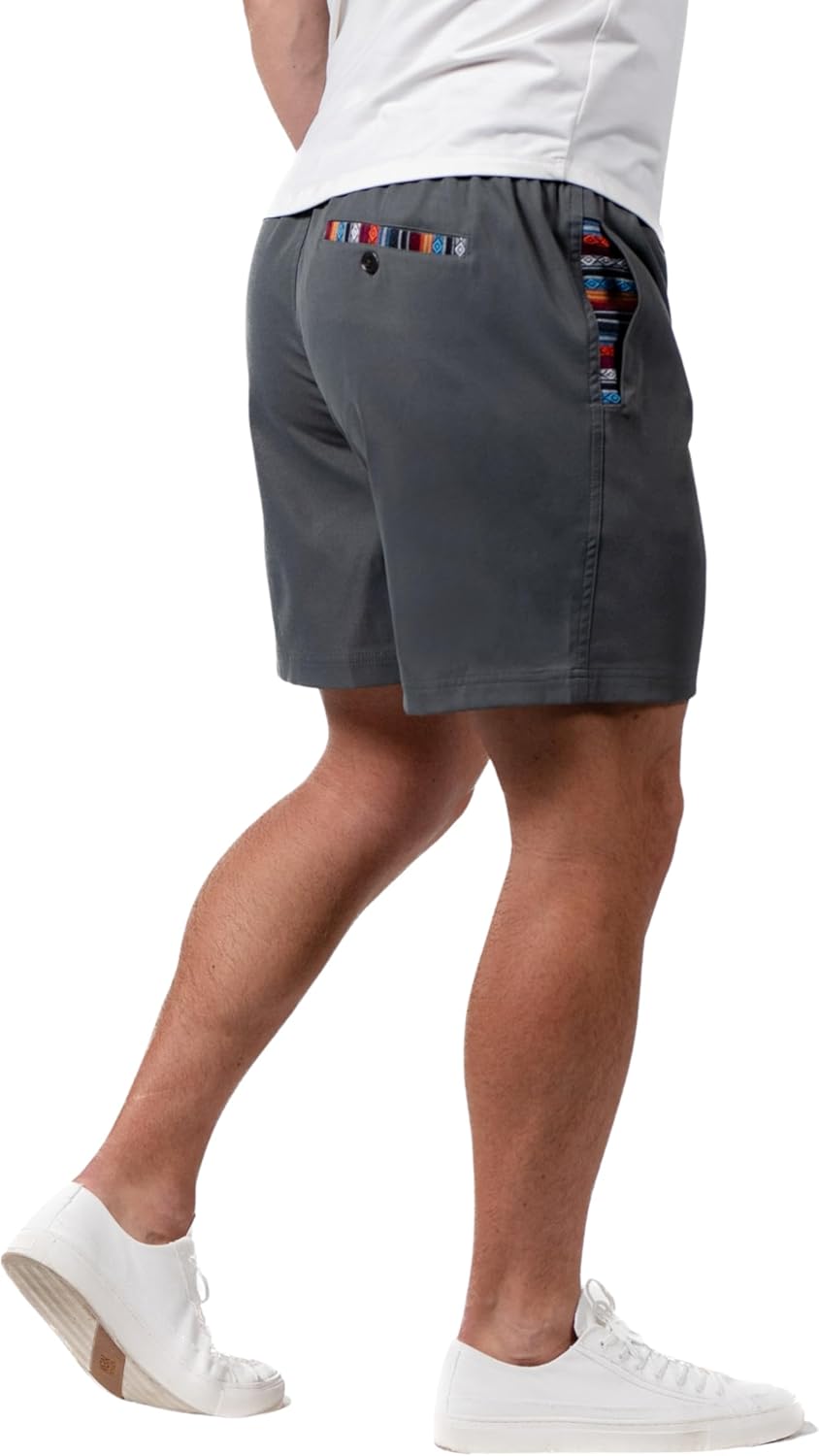 Wowie Men’s Sapien 2.0 Shorts, 7 Inch Inseam