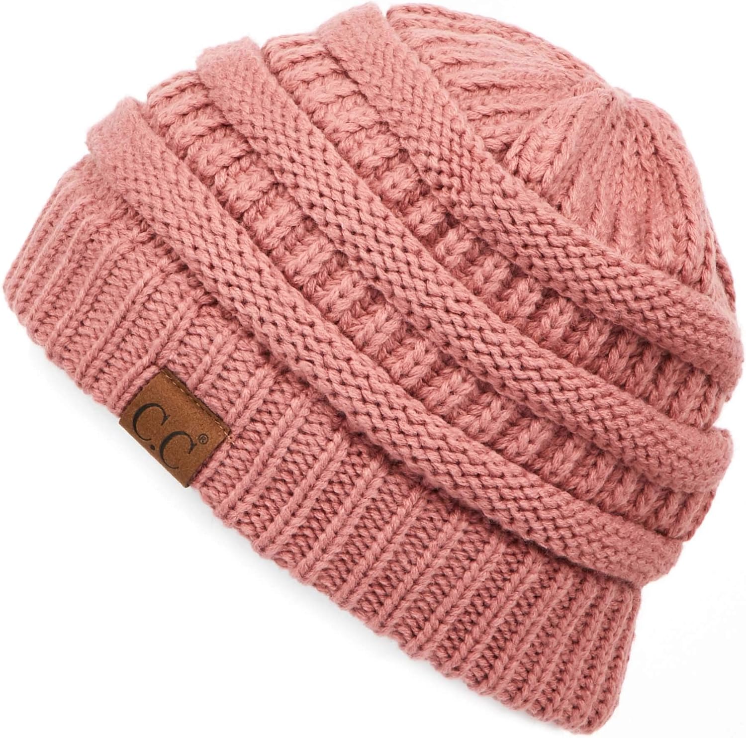 C.C Exclusives Cable Knit Beanie - Thick, Soft & Warm Chunky Beanie Hats