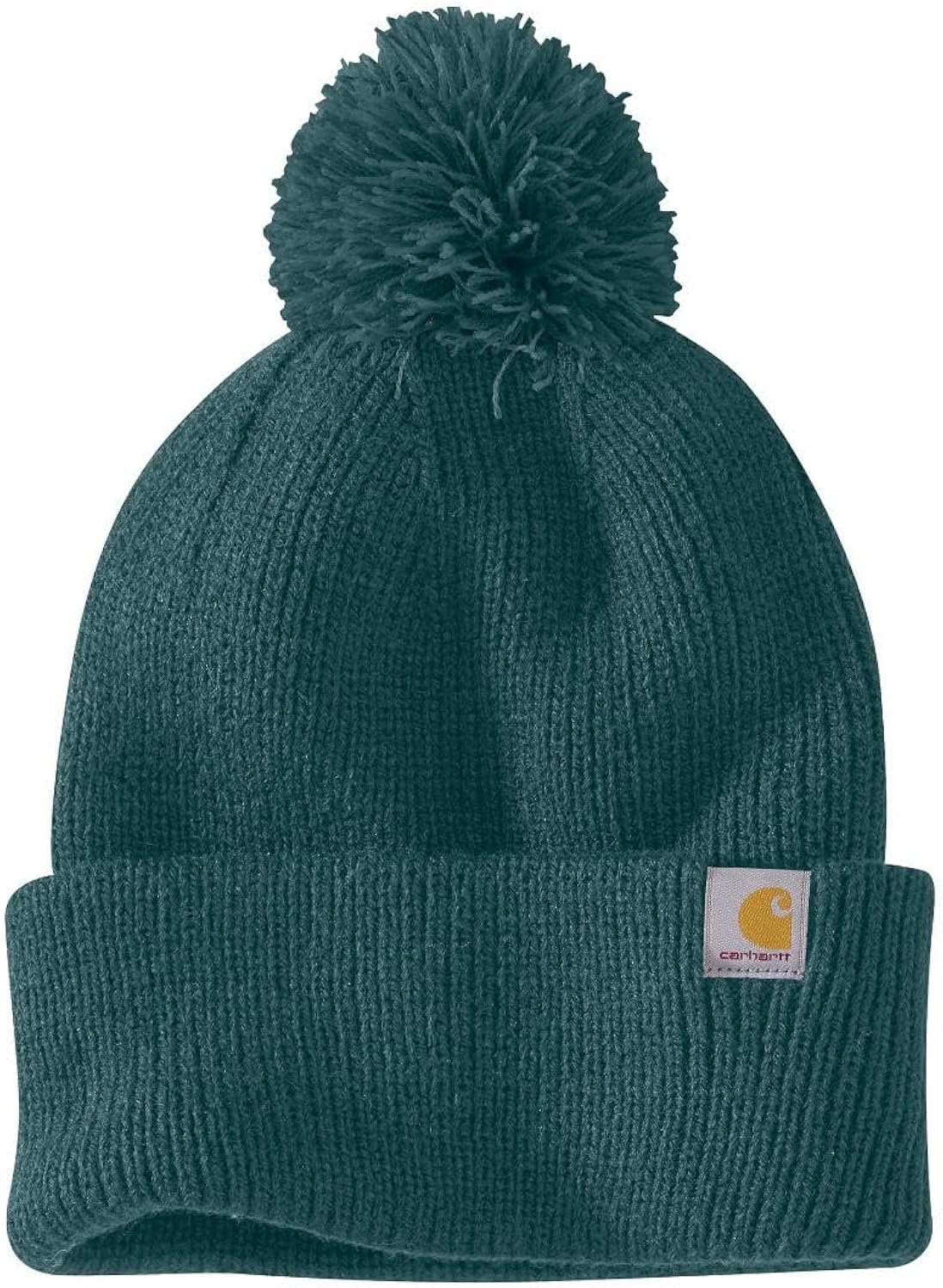 Carhartt Women's Knit Pom-Pom Cuffed Beanie