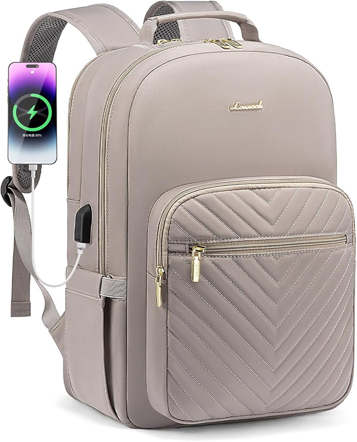 LOVEVOOK Laptop Backpack for Women 17.3 inch,Cute Womens Travel Backpack Purse,Professional Laptop Computer Bag,Waterproof...