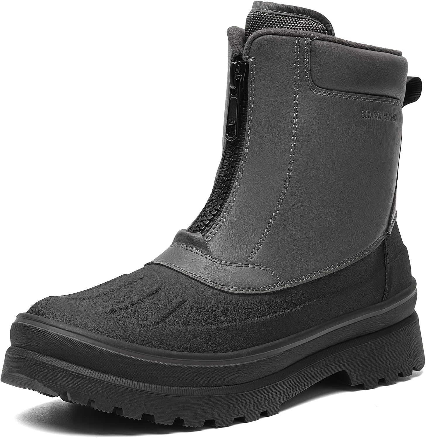 Bruno Marc Men's Insulated Waterproof Snow Boots Warm Winter Outdoor Hiking Work Boot 2.0