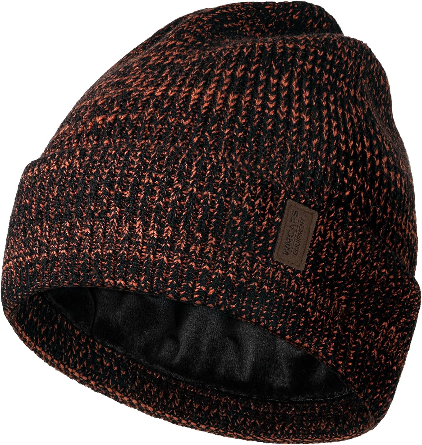 Wmcaps Winter Beanie for Men Women, Fleece Lined Beanie Soft Warm Knit Hat Ski Stocking Cuffed Cap