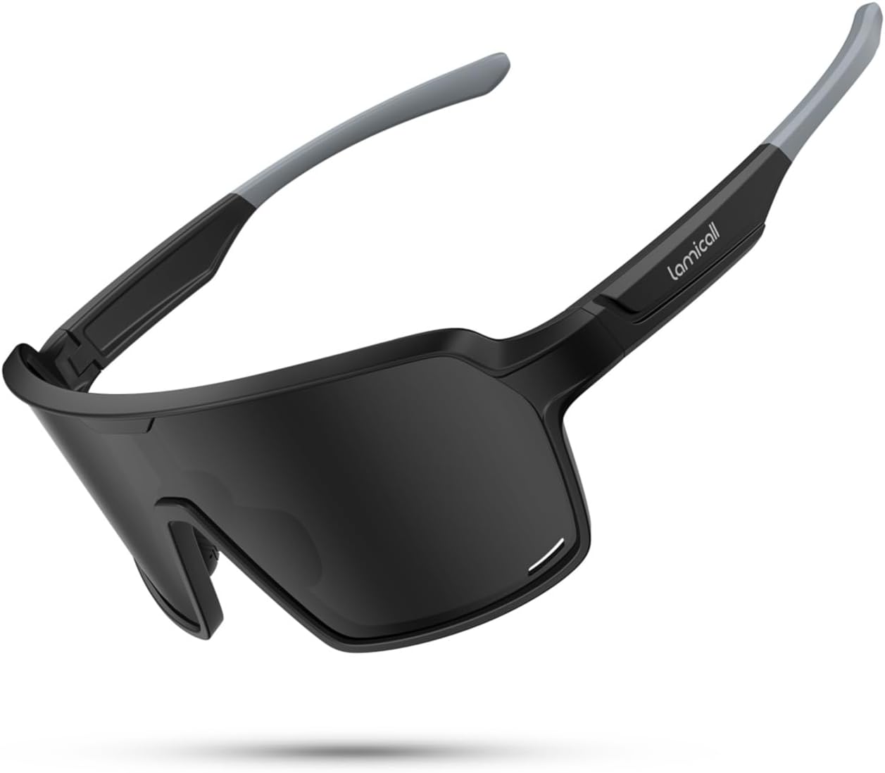 Lamicall Polarized Sports Sunglasses for Men Women, UV400 Protection Sun Glasses for Running Cycling Baseball Fishing Golf