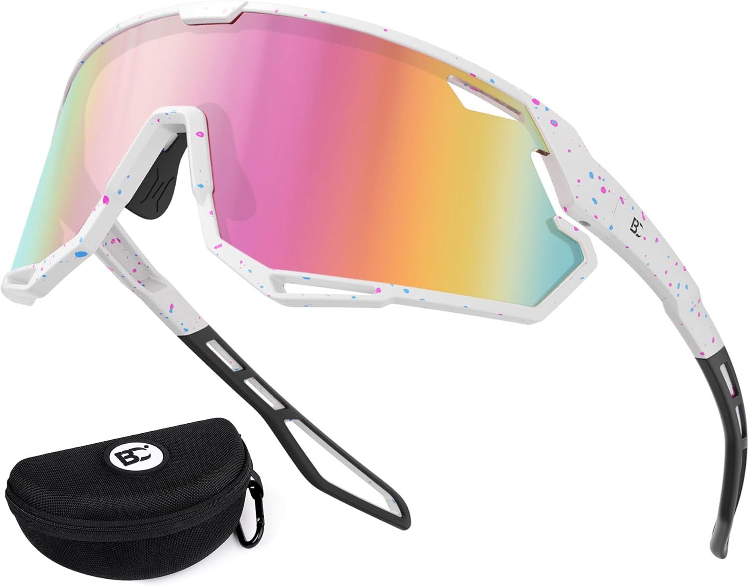 BIRCEN Baseball Cycling Sunglasses for Men - Women Running Shades Sports Glasses for MTB Mountain Bike Softball