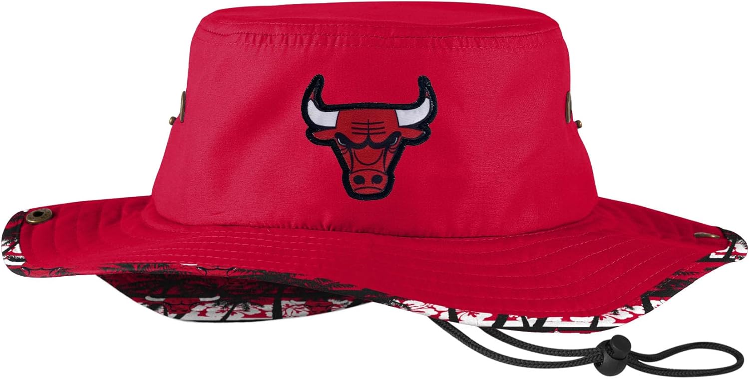 FOCO NBA Team Logo Sport Outdoor Sun Boonie Hat