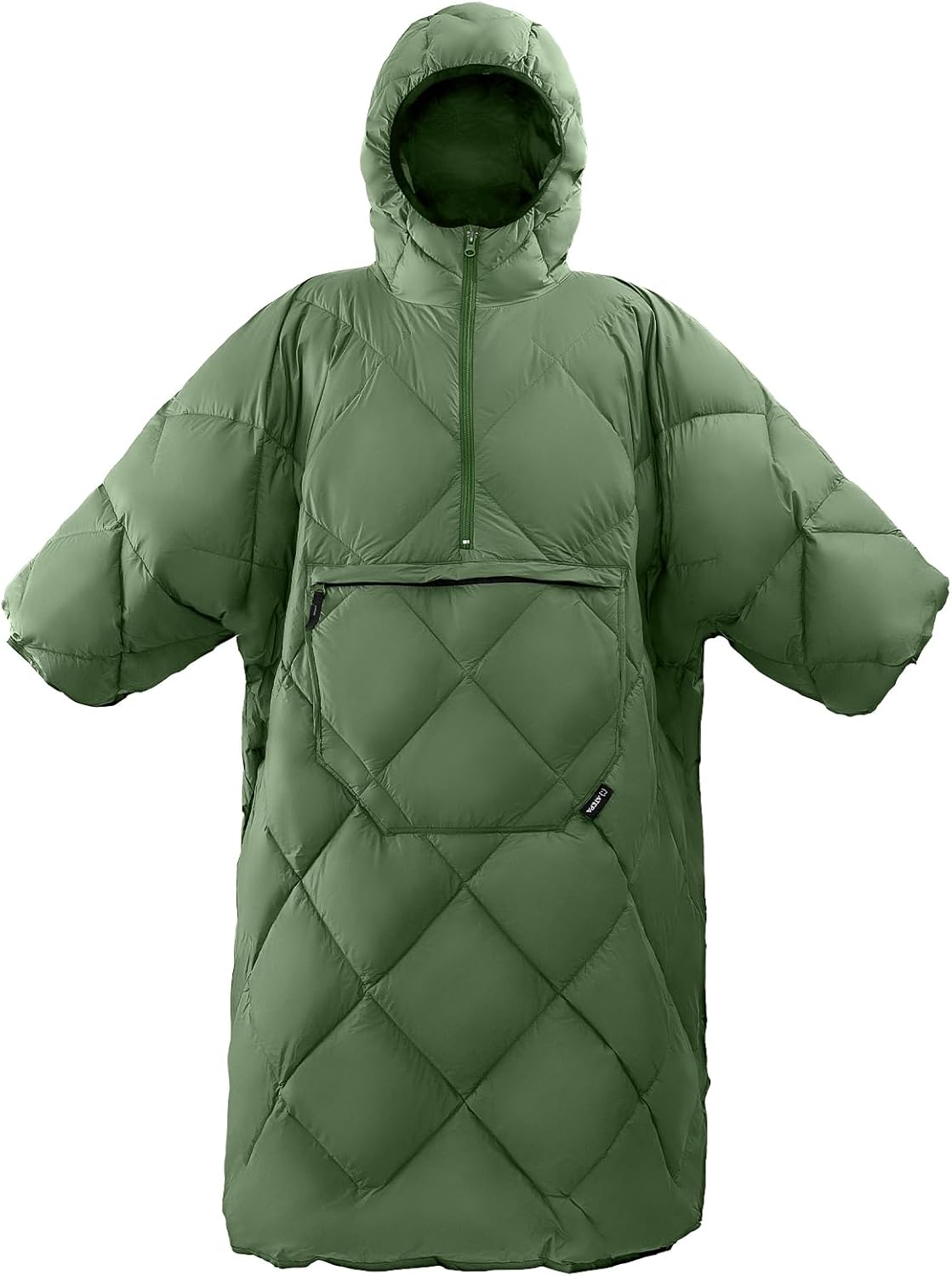 ATEPA Wearable Sleeping Bag, Recycled Stadium Blanket Packable Ultralight Warm Windproof Poncho Camping Outdoor Sports