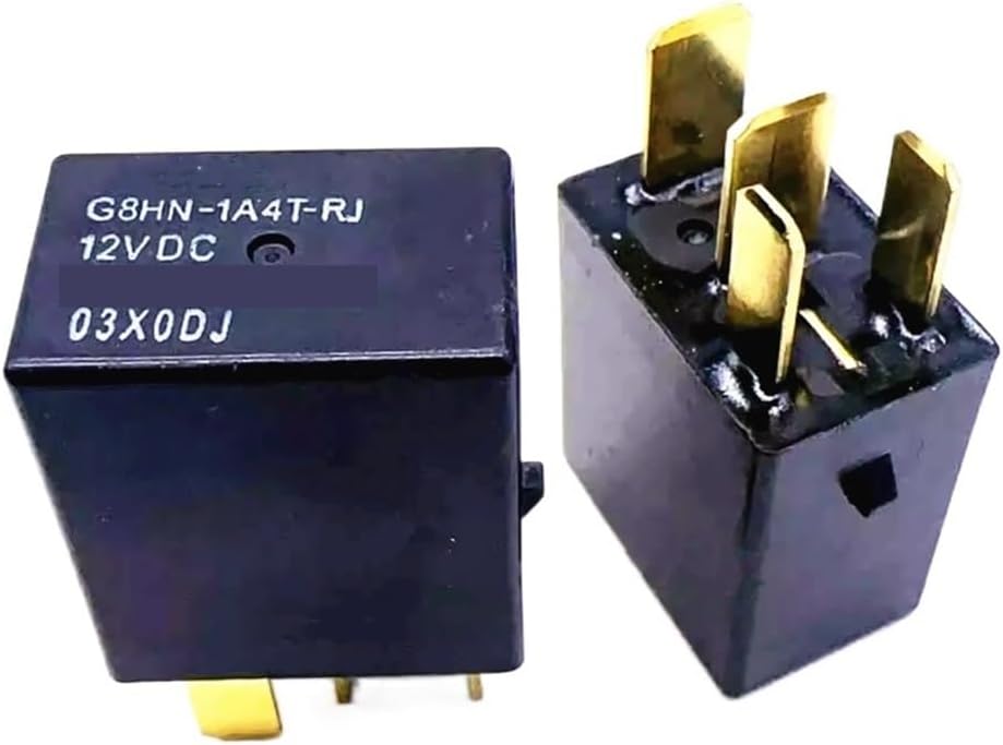 OKWYBGJMM 1-5PCS/Lot G8HN-1A4T-RJ 12VDC 4PIN G8HN-1A4T-RJ 12V 4-pin Relay for Automobile Motorcycle Scooter(G8HN-1A4T-RJ 1...