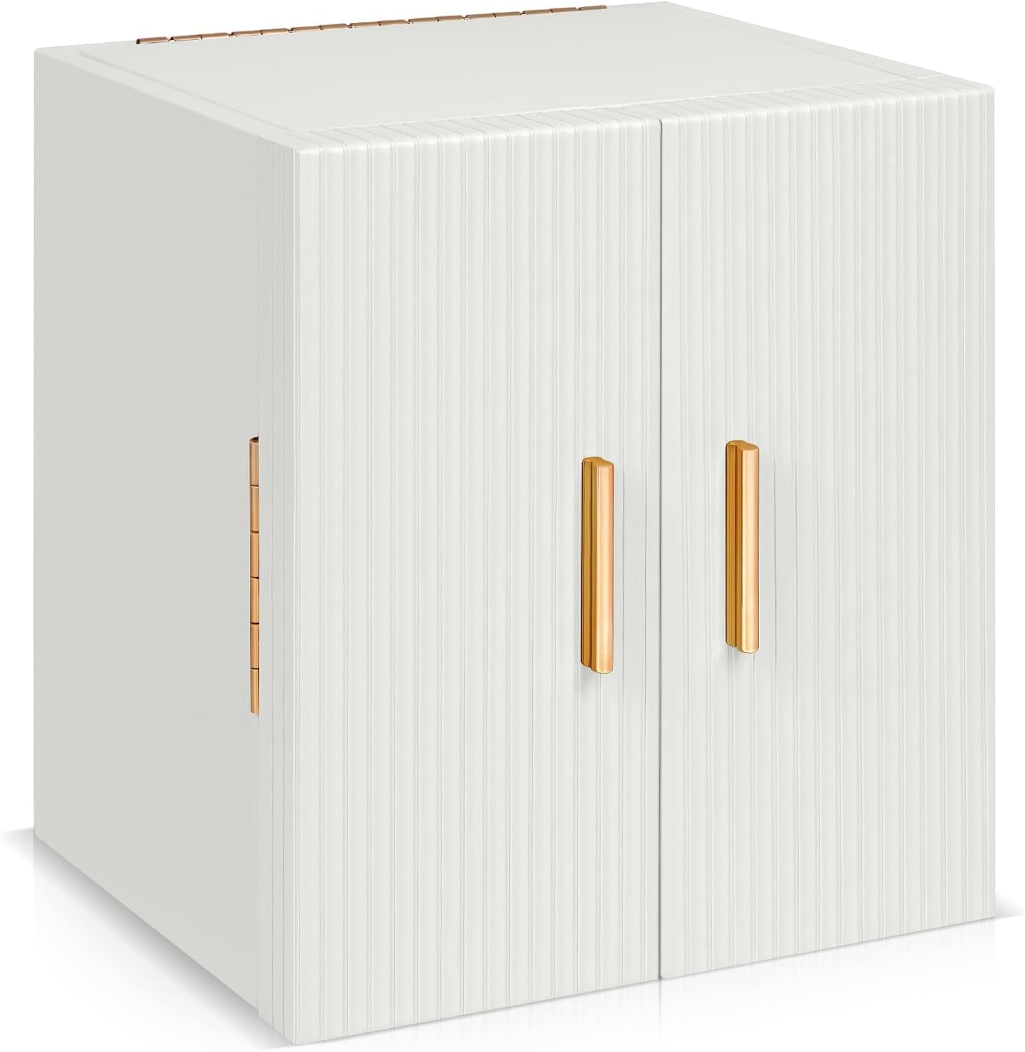 Dajasan Large Jewelry Box for Women, Jewelry Holder Organizer Box with 3 Drawers, 4-Tier Jewelry Storage Organizer with Mi...