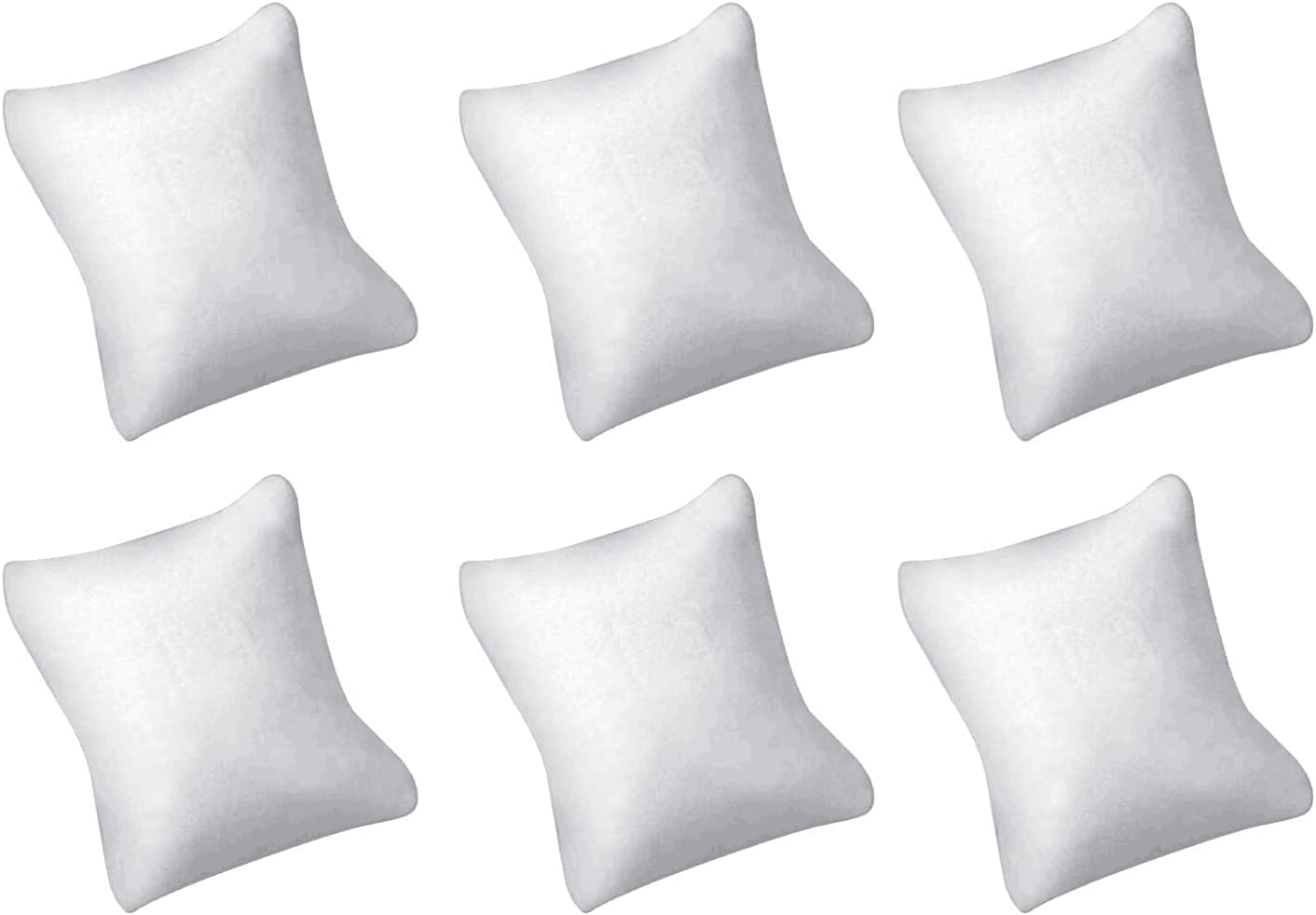 Golden Pearl 6pc-Velvet Small Bracelet/Watch Pillow Jewelry Displays (Black)