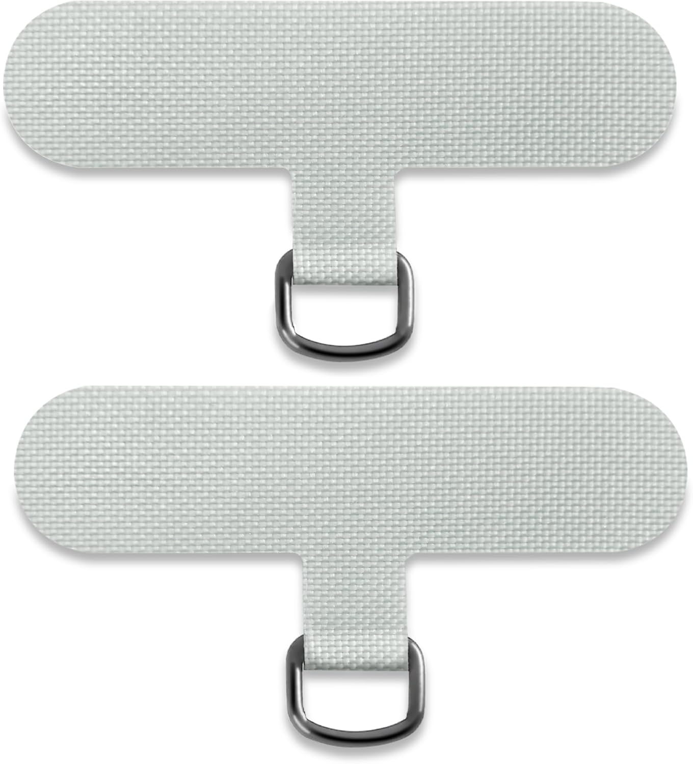 TACOMEGE Phone Tether Tab for iPhone, Cell Phone Lanyard Patch, Phone Strap Replacement Part for All Full Phone Cases (Black)