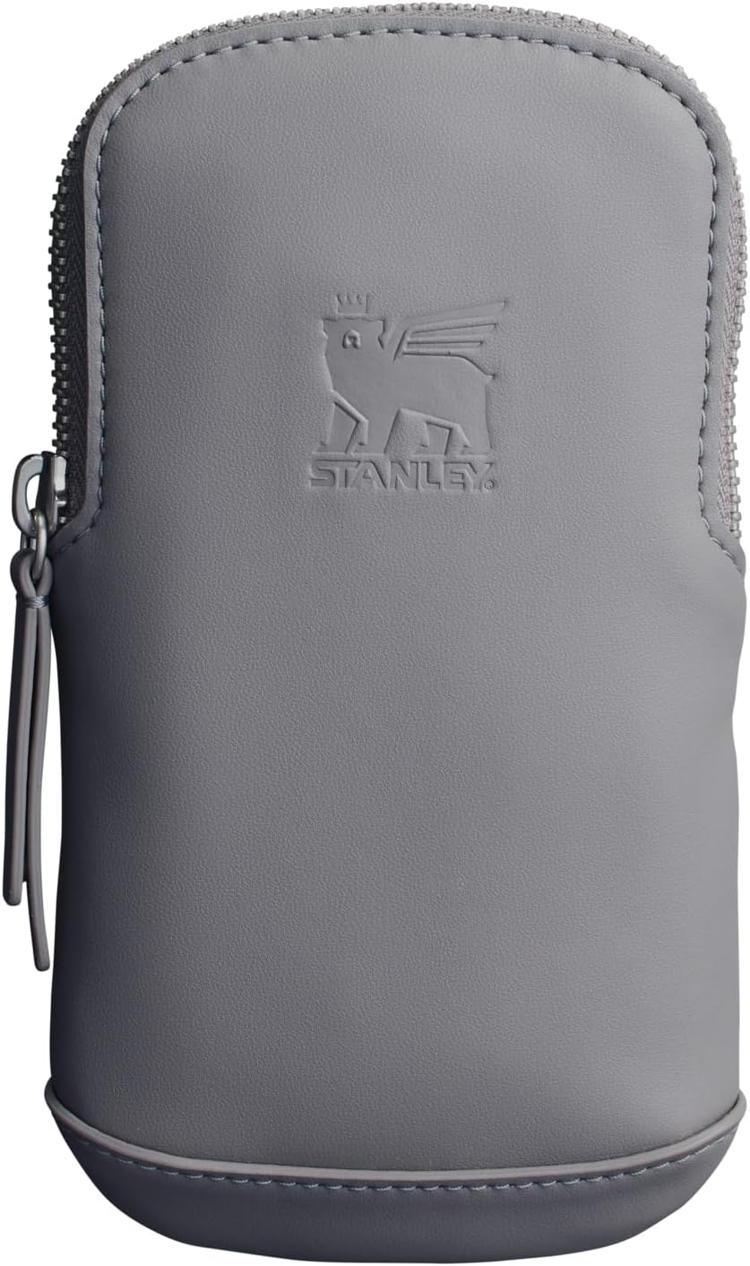 STANLEY Cross Bottle Essentials Case Max | Phone, Wallet, Keys Holder for Water Bottle | Faux Leather Accessory Pouch