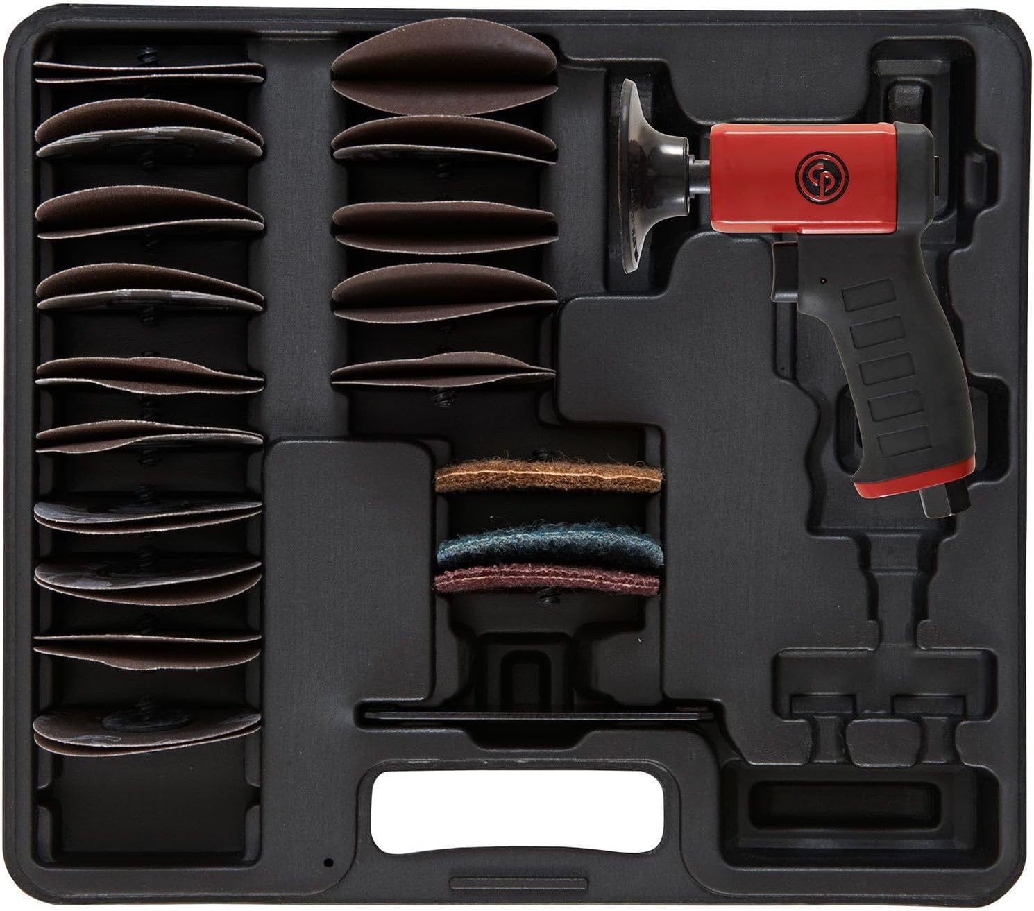 Chicago Pneumatic CP7202D Kit - Air Rotary Sander Tool, Home Improvement, Woodworking Tools, Polisher, Rust Removal, Rotar...