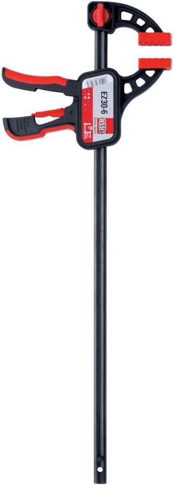 Clamp, One-Handed, 6 in, 2-3/8 in. D