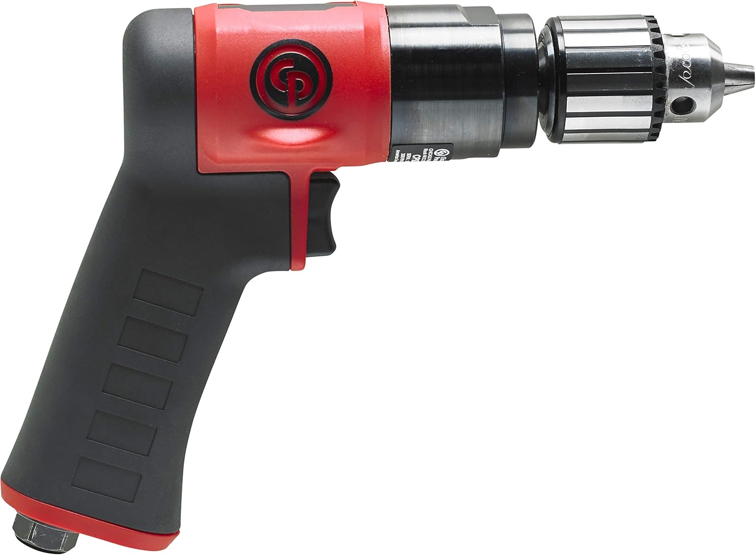 Chicago Pneumatic CP9287C - Air Power Drill, 3/8 Inch (10 mm), Keyless Chuck, Pistol Handle, 0.62 HP / 460 W, Stall Torque...