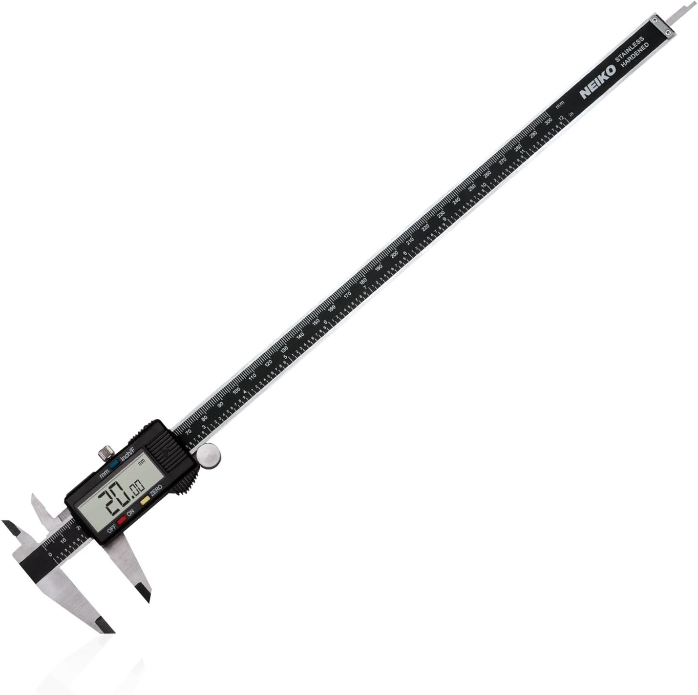 NEIKO 01407A Electronic Digital Caliper Measuring Tool, 0 - 6 Inches Stainless Steel Construction with Large LCD Screen Qu...