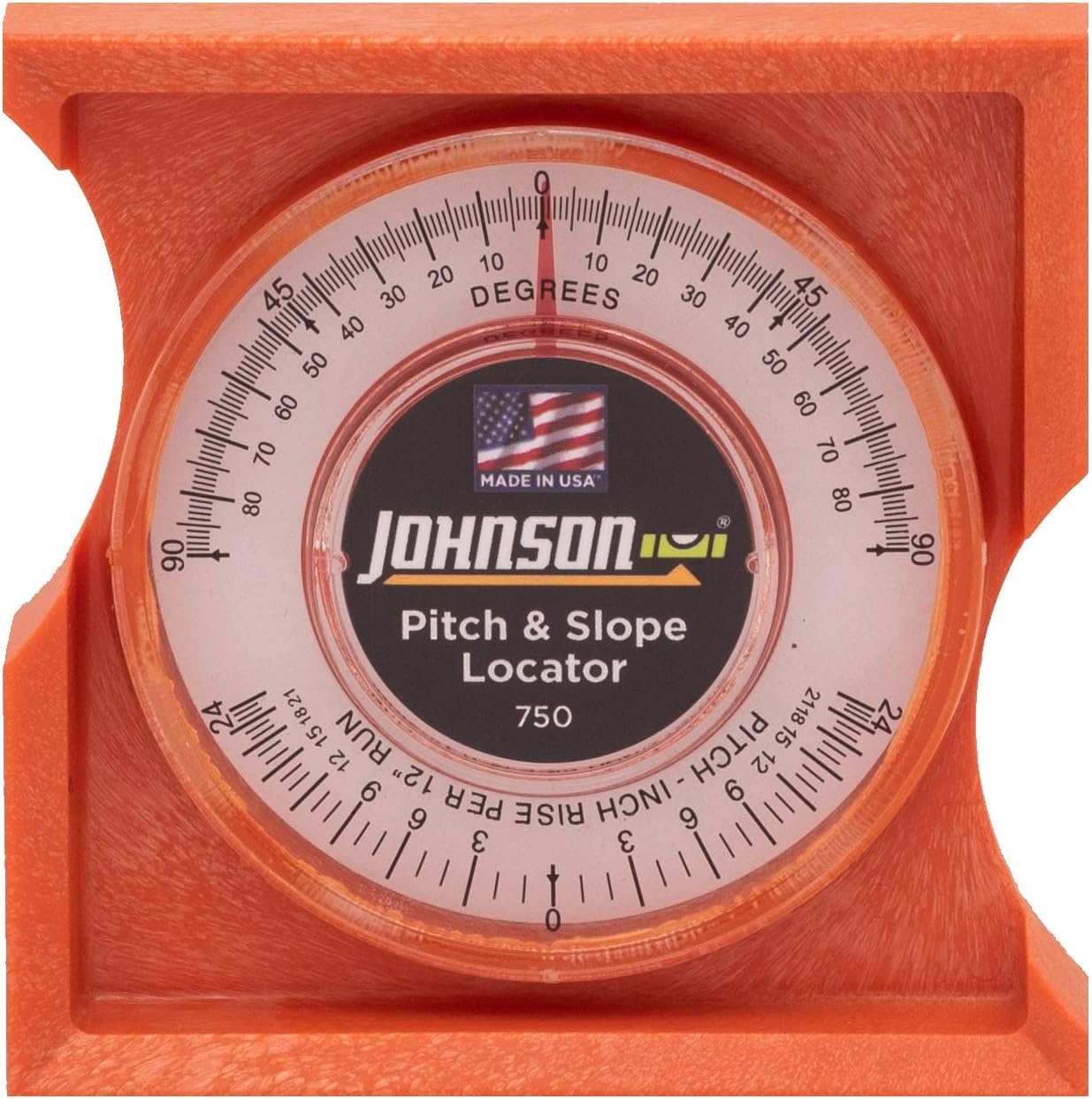 Johnson Level & Tool 750 Pitch & Slope Locator, Orange, 1 Level