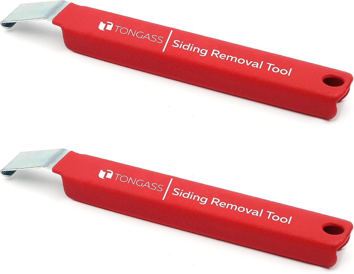 TonGass (2-Pack, 7 Inches) Vinyl Siding Removal Tool with Extra Long Handle, Steel Blade Vinyl Installation and Removal To...