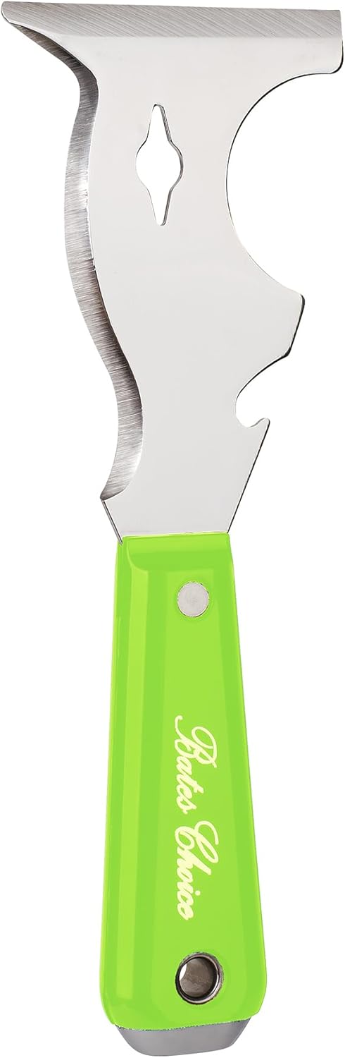 Bates- Paint Scraper, 10 in 1 Painters Tool, Green Handle Paint Scrapers for Wood, Painters Tool, Painters Knife, Paint Sc...